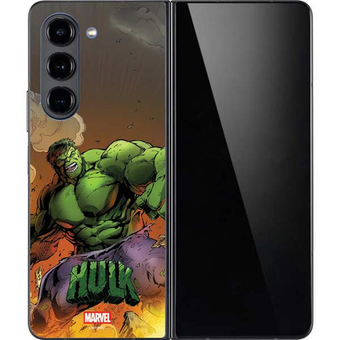 Marvel Hulk Smash Galaxy Z Fold5 5G Skin