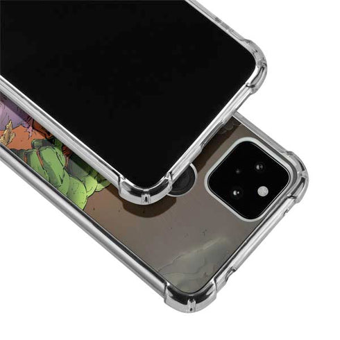 Marvel Hulk Smash Google Pixel 5a 5G Clear Case