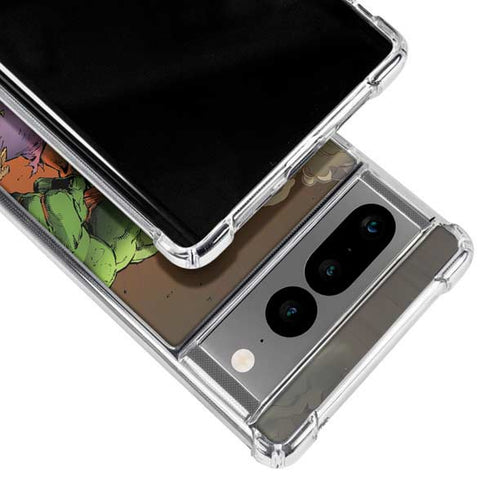 Marvel Hulk Smash Google Pixel 7 Pro Clear Case