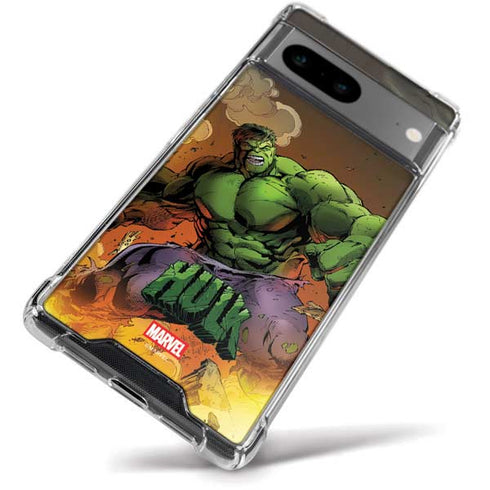 Marvel Hulk Smash Google Pixel 8a Clear Case