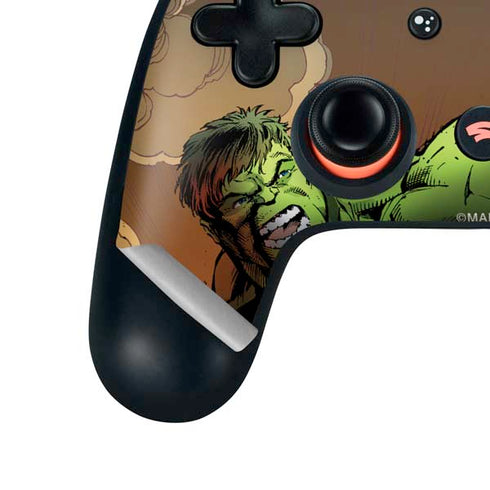 Marvel Hulk Smash Google Stadia Controller Skin