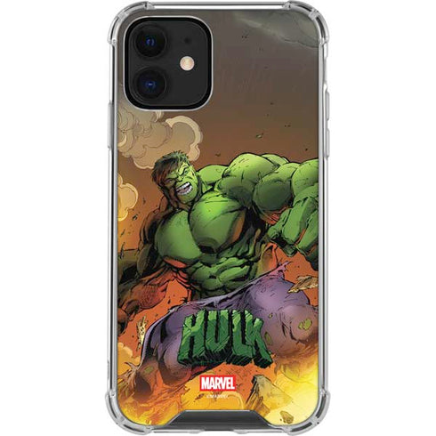 Marvel Hulk Smash iPhone 12 Mini Clear Case