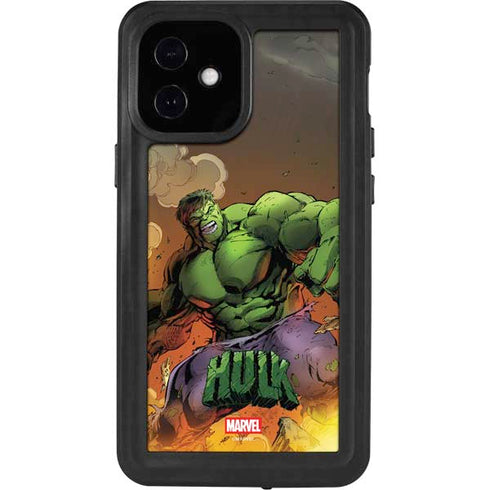 Marvel Hulk Smash iPhone 12 Mini Waterproof Case