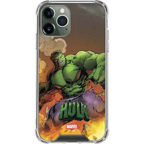 Marvel Hulk Smash iPhone 12 Pro Clear Case
