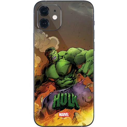 Marvel Hulk Smash iPhone 12 Skin