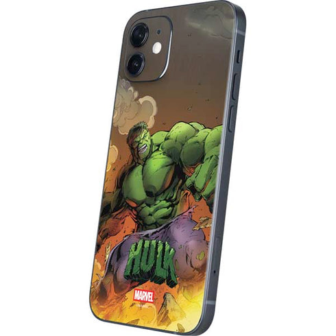 Marvel Hulk Smash iPhone 12 Skin