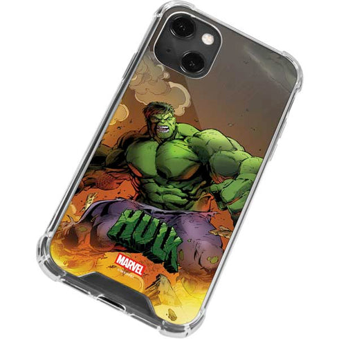Marvel Hulk Smash iPhone 13 Mini Clear Case