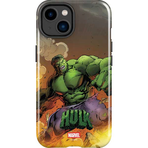 Marvel Hulk Smash iPhone 14 Plus Impact Case