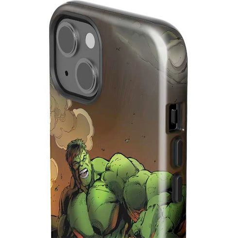 Marvel Hulk Smash iPhone 14 Plus Impact Case