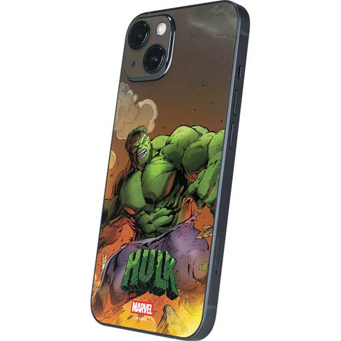 Marvel Hulk Smash iPhone 14 Plus Skin