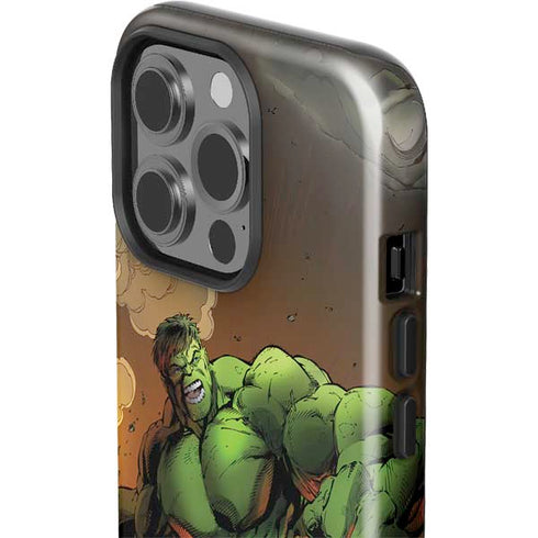 Marvel Hulk Smash iPhone 14 Pro Impact Case
