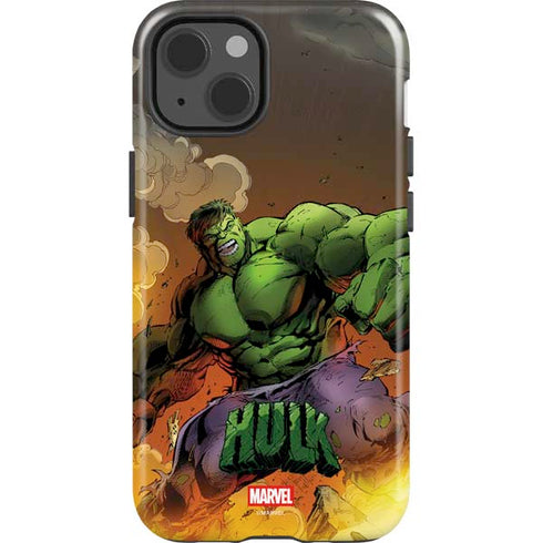 Marvel Hulk Smash iPhone 15 Plus Impact Case