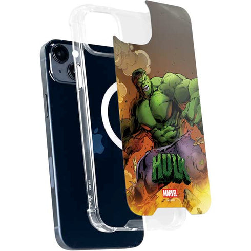 Marvel Hulk Smash iPhone 15 Plus MagSafe Case