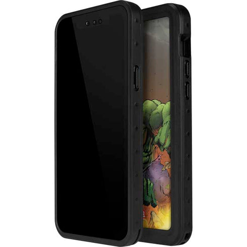Marvel Hulk Smash iPhone 15 Plus Waterproof Case