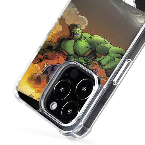 Marvel Hulk Smash iPhone 15 Pro MagSafe Case