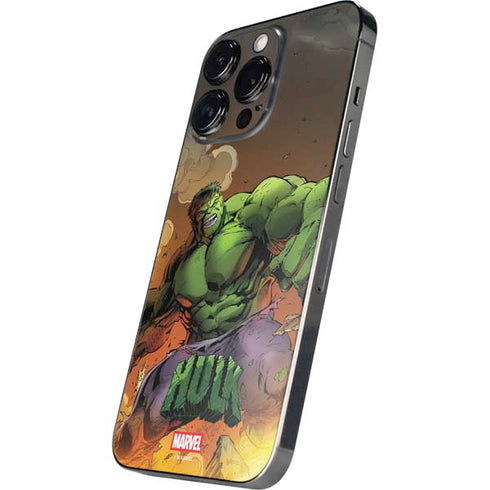 Marvel Hulk Smash iPhone 15 Pro Max Skin