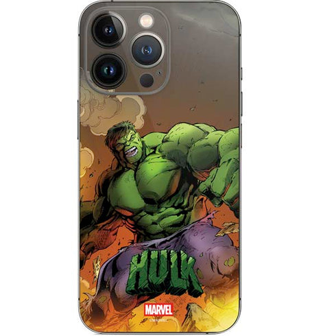 Marvel Hulk Smash iPhone 15 Pro Skin