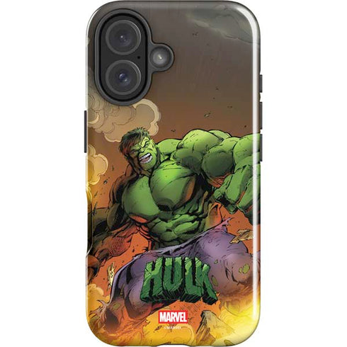Marvel Hulk Smash iPhone 16 Impact Case