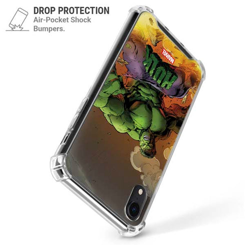 Marvel Hulk Smash iPhone XR Clear Case