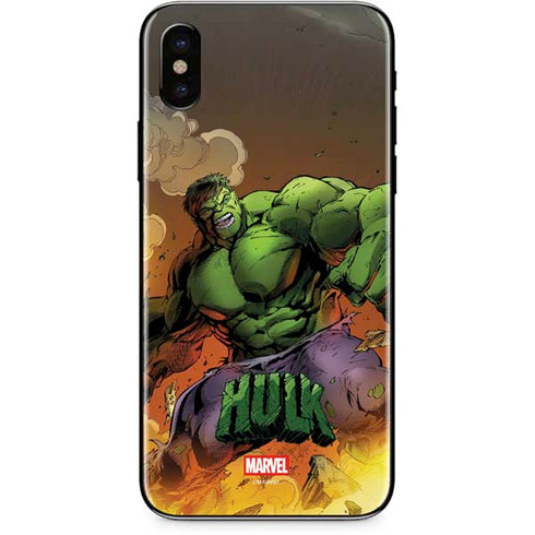 Marvel Hulk Smash iPhone XS Max Skin