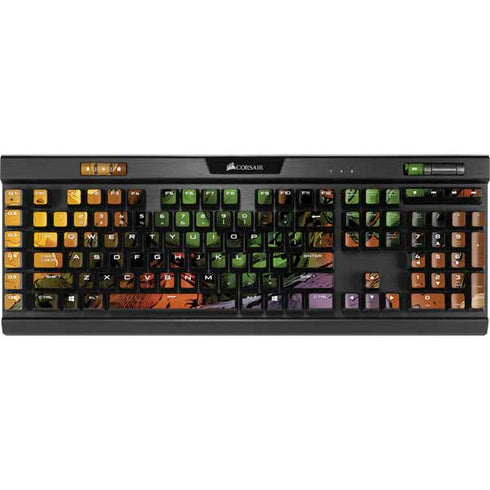 Marvel Hulk Smash K95 RGB PLATINUM Mechanical Gaming Keyboard Skin