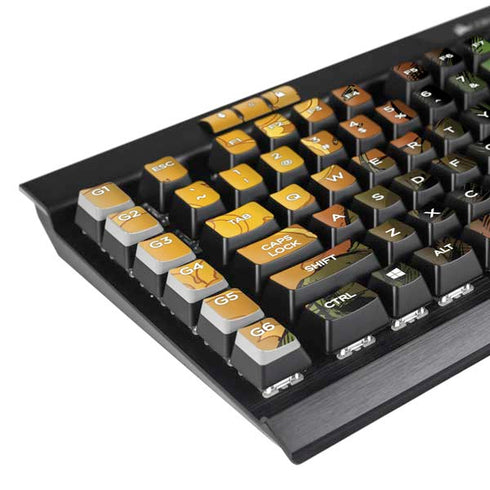 Marvel Hulk Smash K95 RGB PLATINUM Mechanical Gaming Keyboard Skin