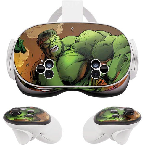 Marvel Hulk Smash Meta Quest 3S Skin