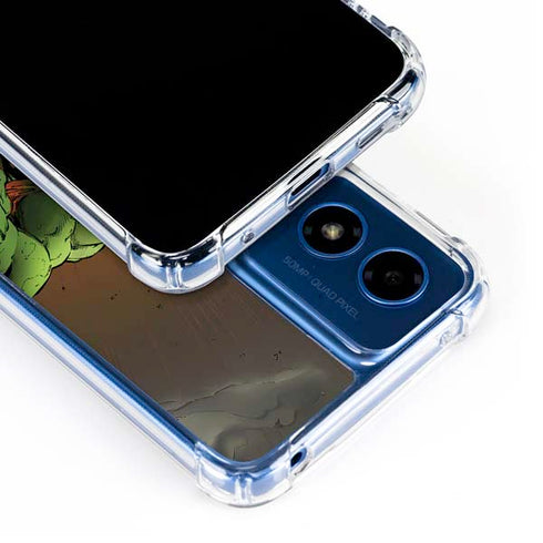 Marvel Hulk Smash Moto G 5G (2024) Clear Case