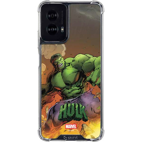 Marvel Hulk Smash Moto G Power 5G (2024) Clear Case