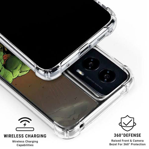 Marvel Hulk Smash Moto G Power 5G (2024) Clear Case
