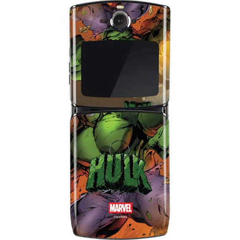 Marvel Hulk Smash Motorola RAZR Skin