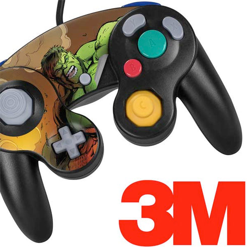Marvel Hulk Smash Nintendo GameCube Controller Skin
