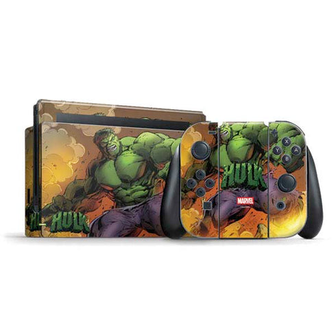 Marvel Hulk Smash Nintendo Switch Bundle Skin