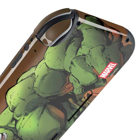 Marvel Hulk Smash Nintendo Switch Lite Skin