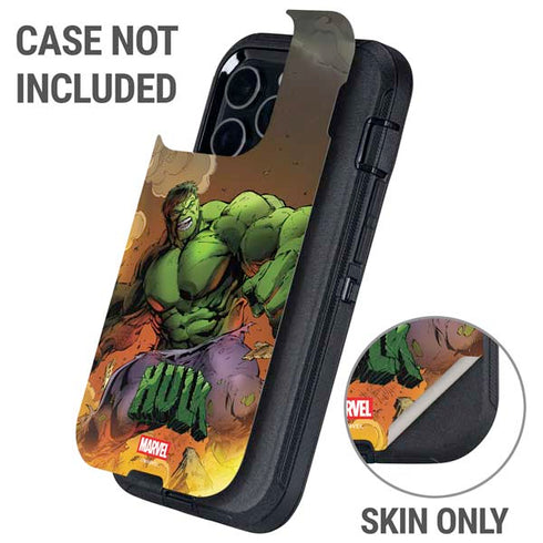 Marvel Hulk Smash Otterbox Defender iPhone Skin