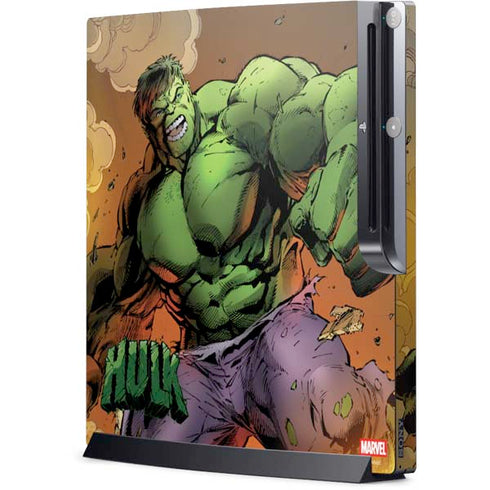 Marvel Hulk Smash Playstation 3 & PS3 Slim Skin
