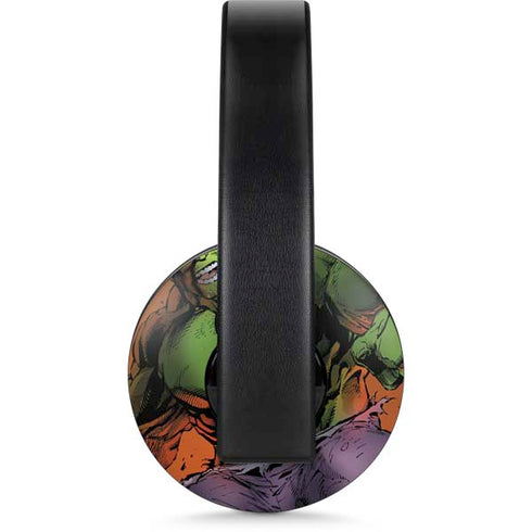 Marvel Hulk Smash PlayStation 4 Gold Wireless Headset Skin