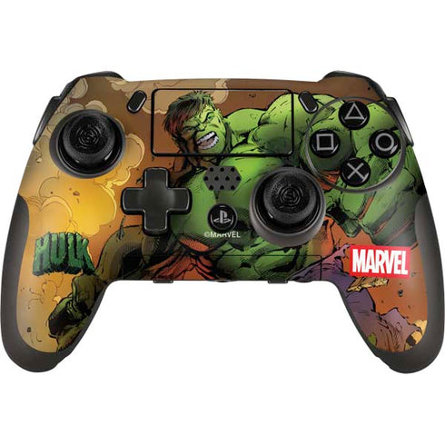 Marvel Hulk Smash PlayStation Scuf Vantage 2 Controller Skin