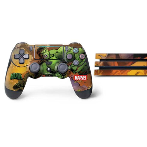 Marvel Hulk Smash PS4 Pro Bundle Skin