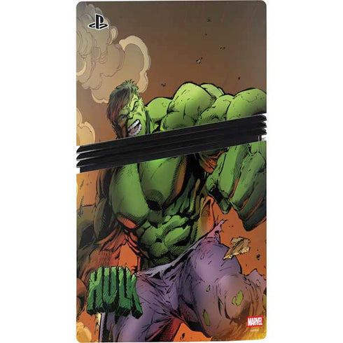 Marvel Hulk Smash PS5 Pro Console Skin