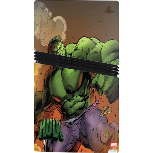 Marvel Hulk Smash PS5 Pro Console Skin
