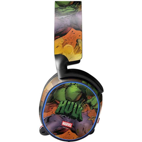 Marvel Hulk Smash SteelSeries Arctis 3 Skin