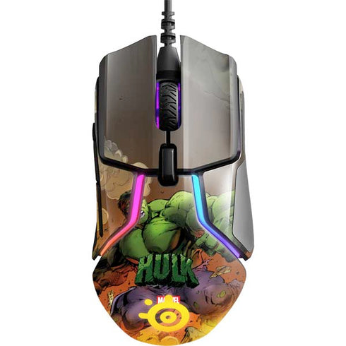 Marvel Hulk Smash SteelSeries Rival 600 Gaming Mouse Skin