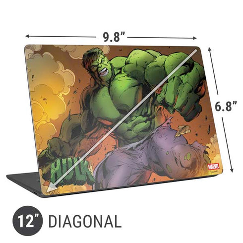 Marvel Hulk Smash Universal Laptop 12in (9.8 x 6.8in) Skin