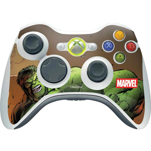 Marvel Hulk Smash Xbox 360 Wireless Controller Skin