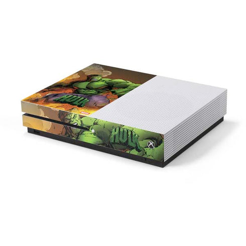Marvel Hulk Smash Xbox One S Console Skin