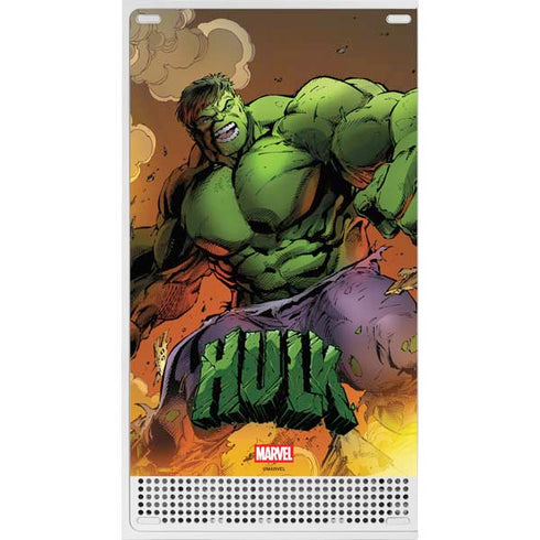 Marvel Hulk Smash Xbox Series S Console Skin