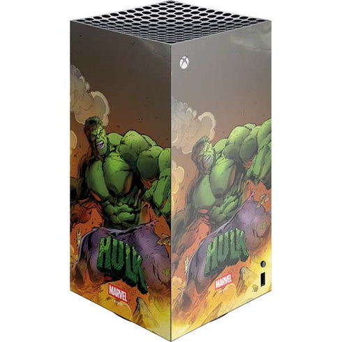 Marvel Hulk Smash XBox Series X Digital Edition Console Skin
