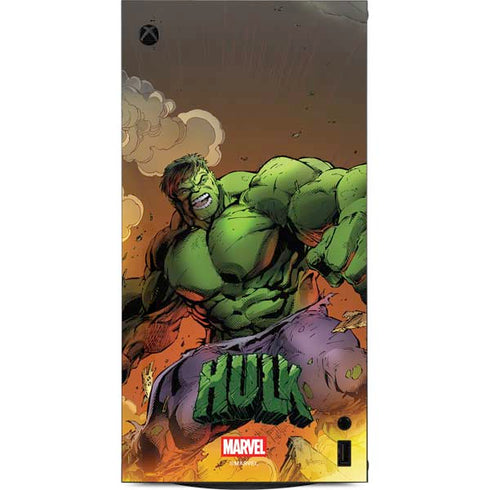 Marvel Hulk Smash XBox Series X Digital Edition Console Skin
