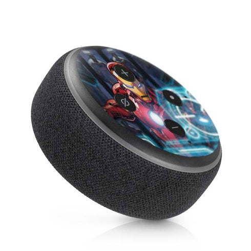 Marvel Iron Man New Armor Amazon Echo Dot Skin